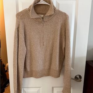 Jessica Simpson Half-Zip Sweater | Size Medium